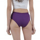 Vink Women's Cotton Plained Panty Violet